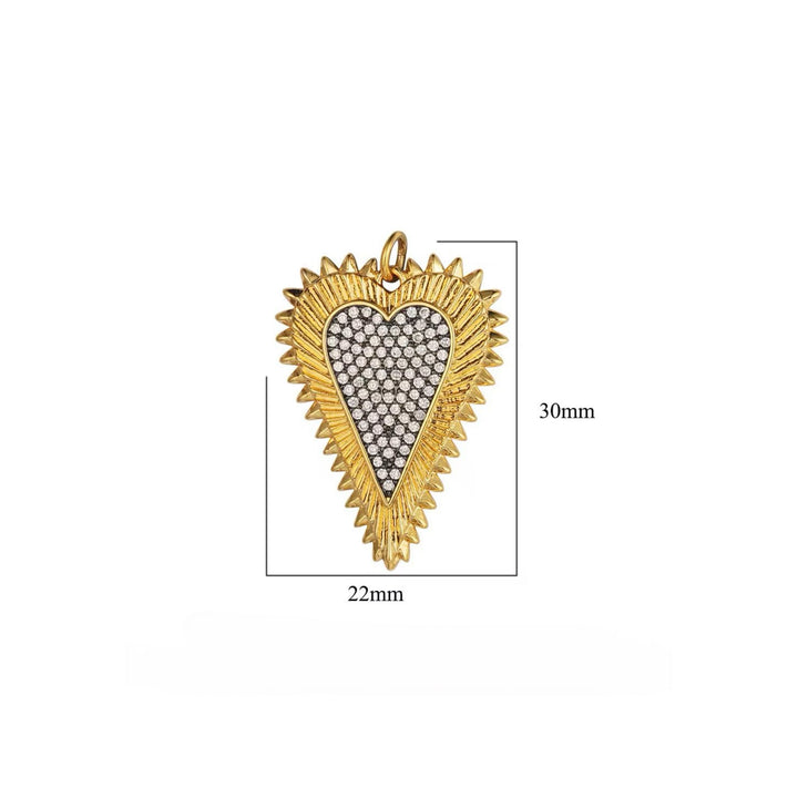CC GOLD HEART