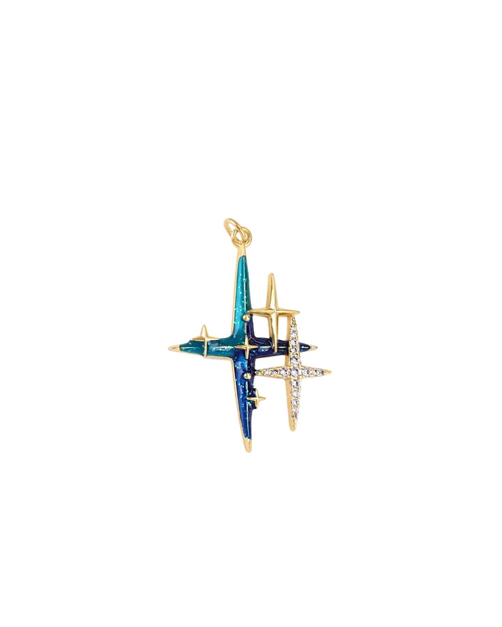 CC BLUE SHELL ZIRCON STAR
