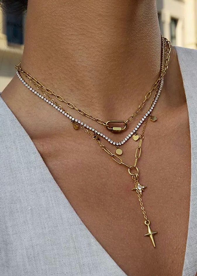 SUN AND STAR NECKLACE