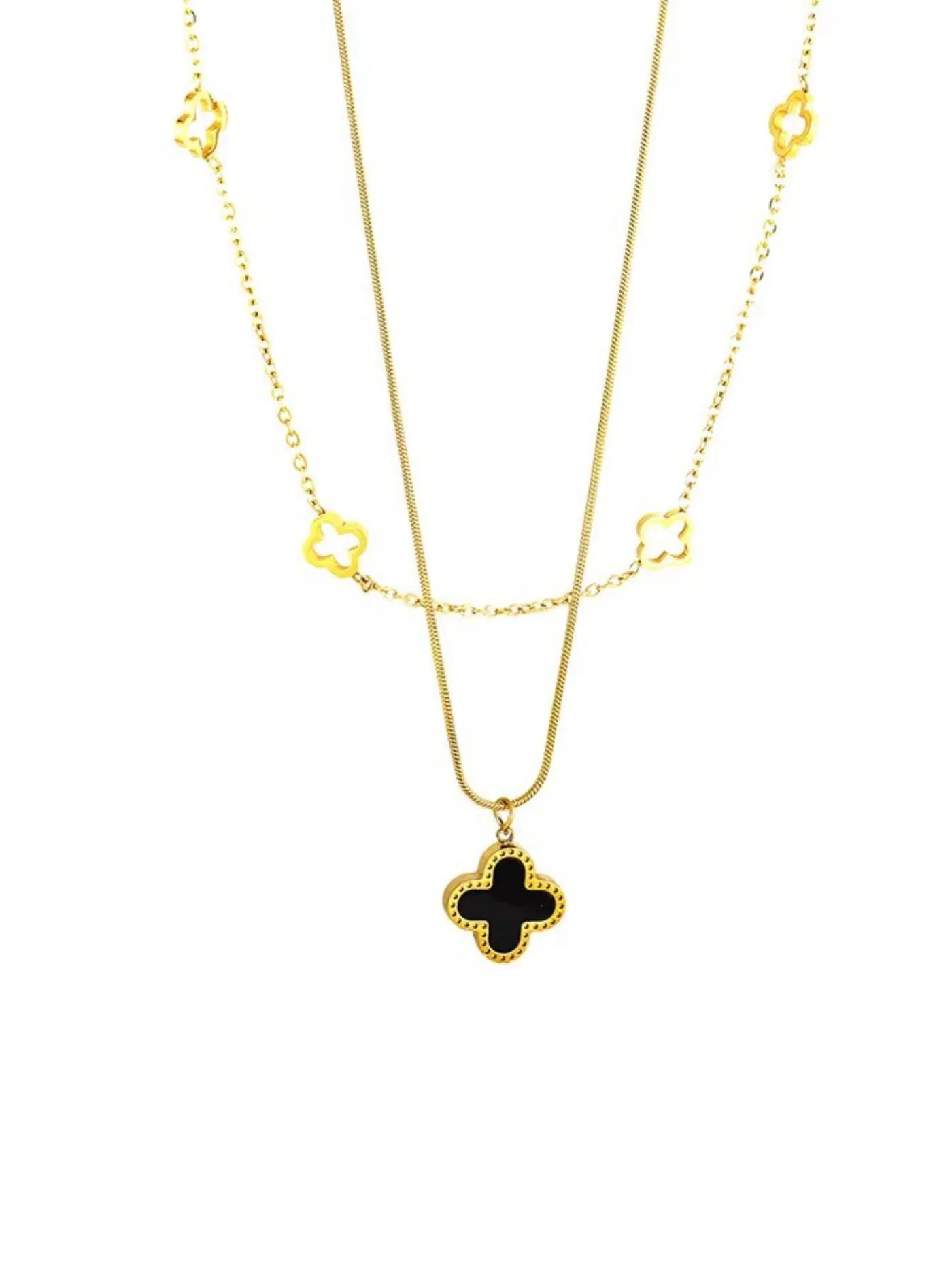 AURELIN CLOVER NECKLACE