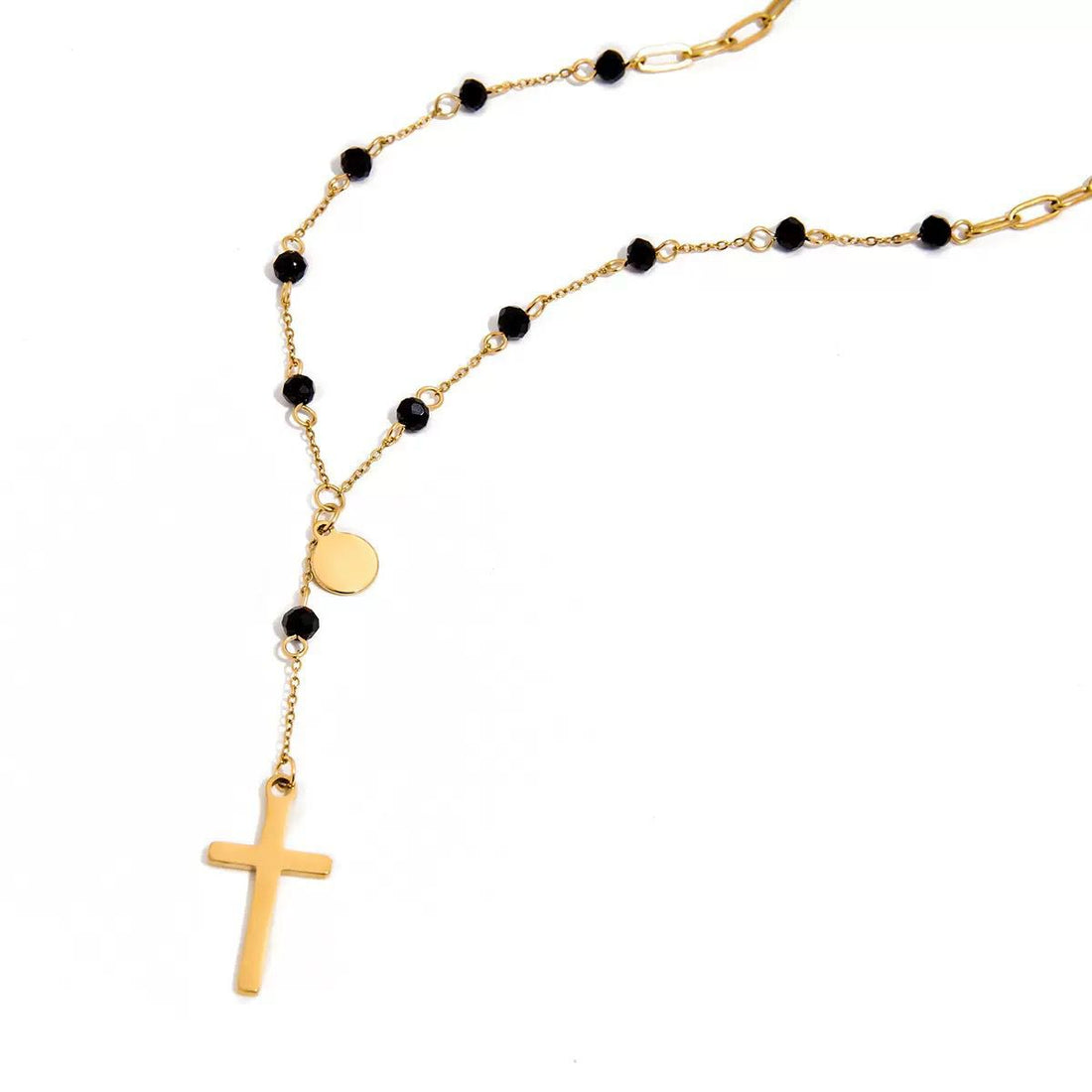 Gold designer necklace for her