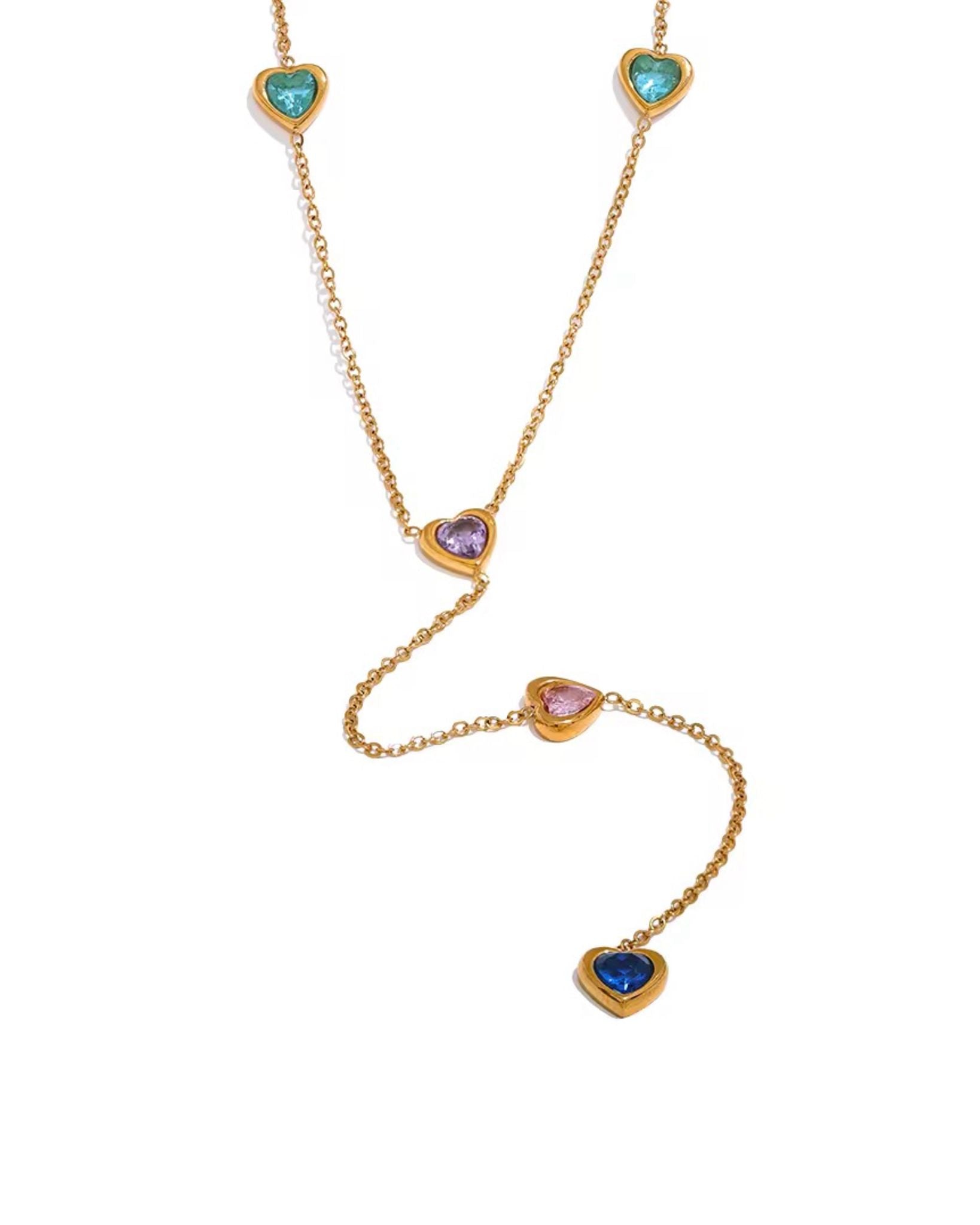 Stainless steel elegant necklace for her