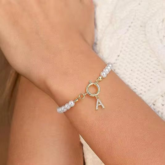 Elegant gold bracelet for her
