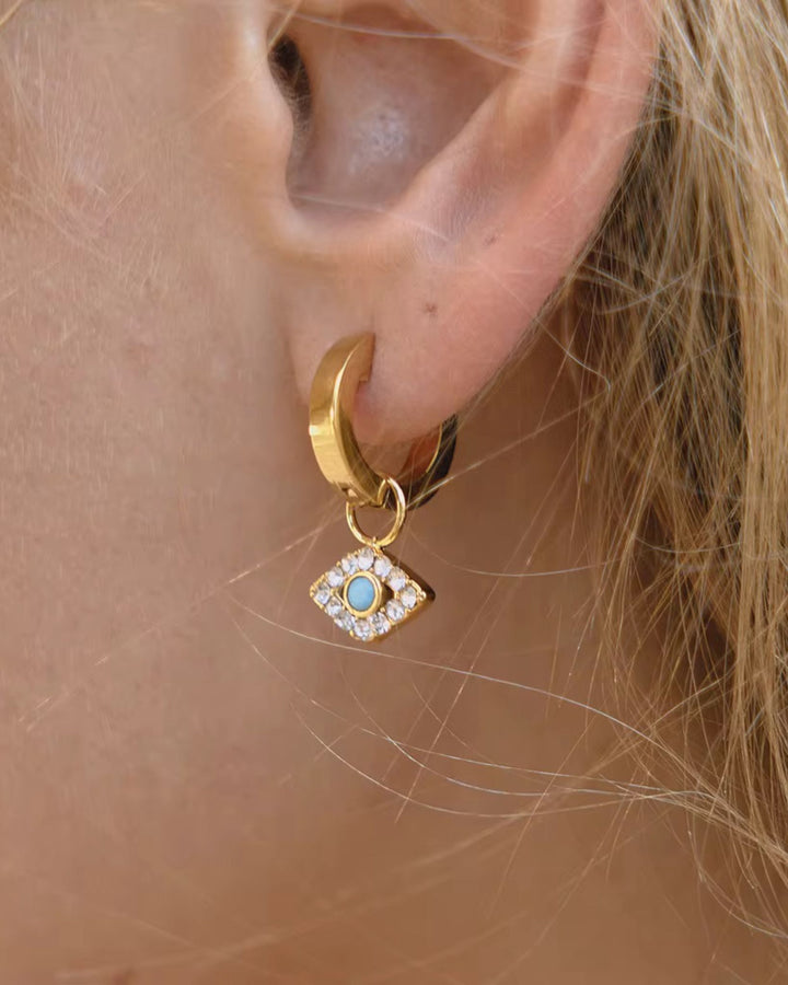 EVIL EYE EARRINGS