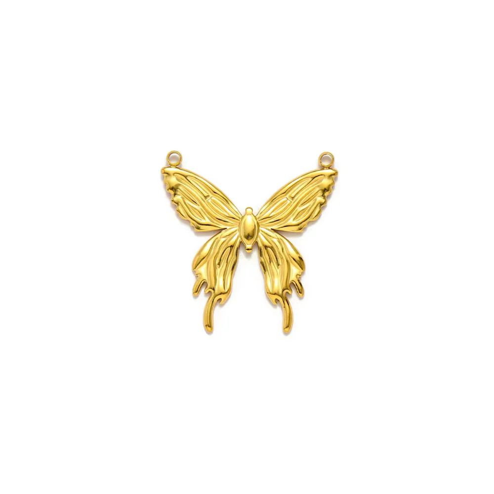 Gold butterfly charm for her

