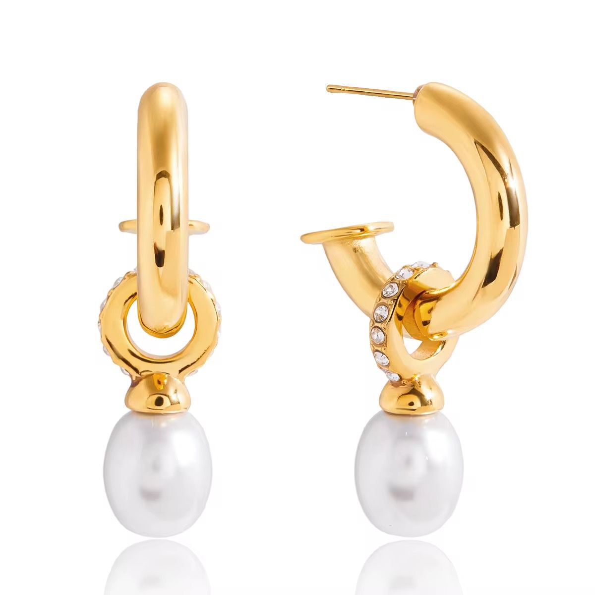 LOVE FOR PEARL EARRINGS