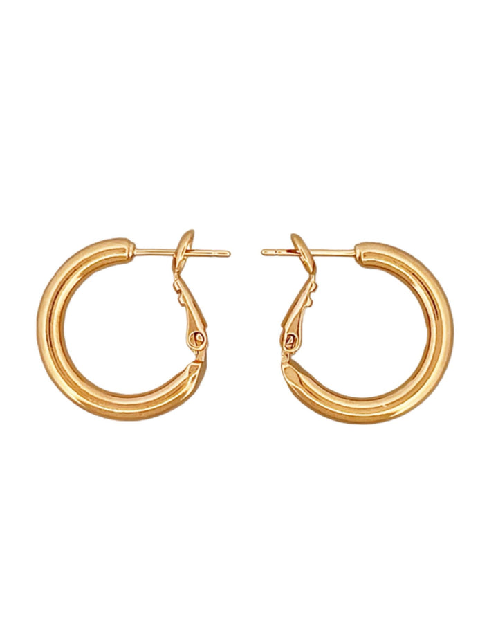 GOLD HOOPS 2 cm
