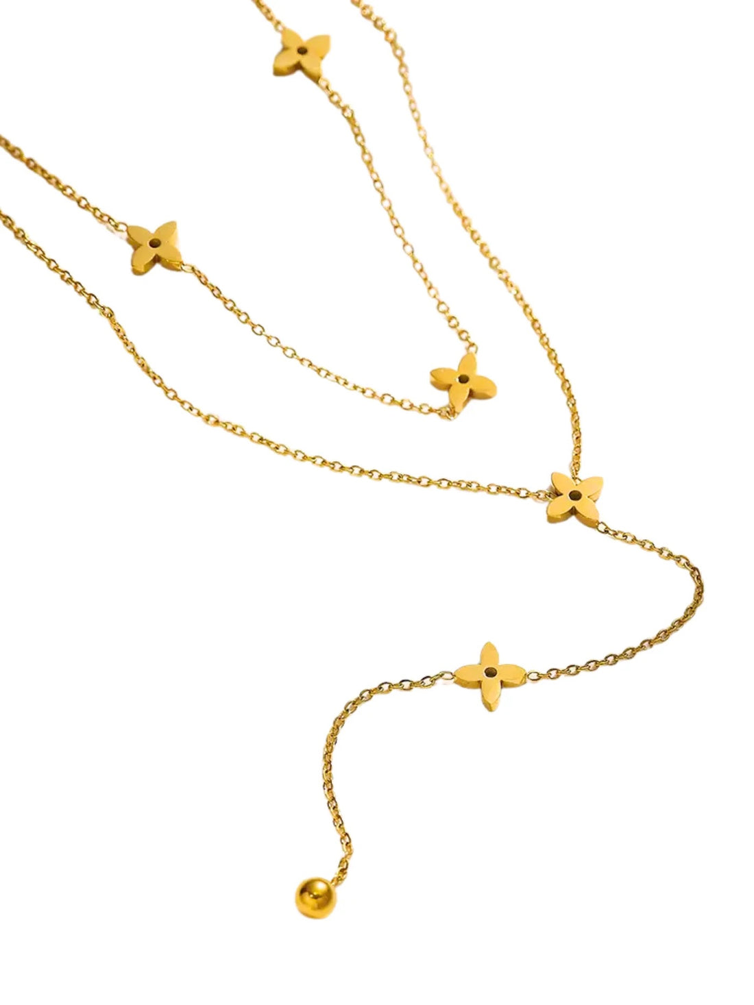 SAFA DOUBLE CHAIN NECKLACE