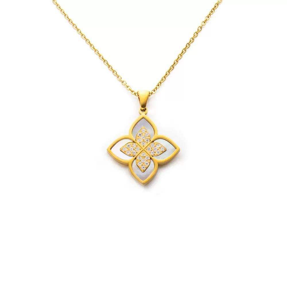 LYDIA CLOVER NECKLACE